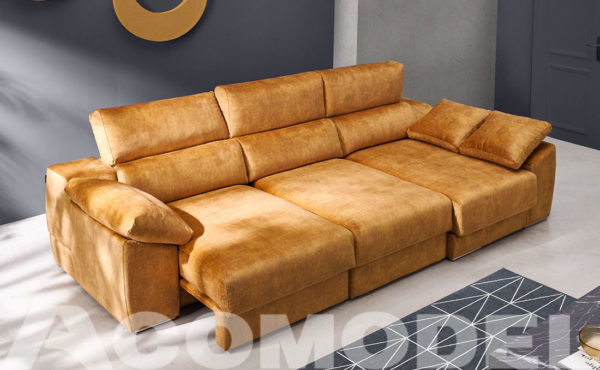 Sofá Chaiselongue superextraíble Ankor