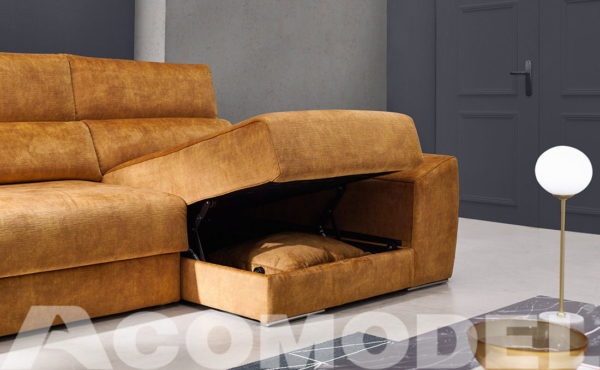 Sofá Chaiselongue superextraíble Ankor - Imagen 2