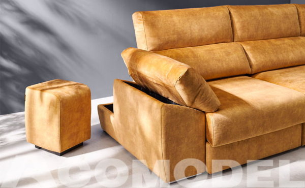 Sofá Chaiselongue superextraíble Ankor - Imagen 3